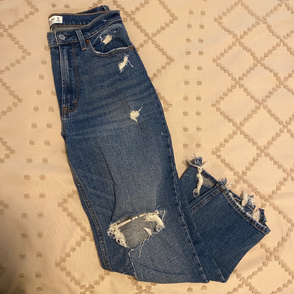 Abercrombie Ultra High Rise Jeans